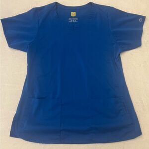 WonderWink Pro Blue Scrub Top